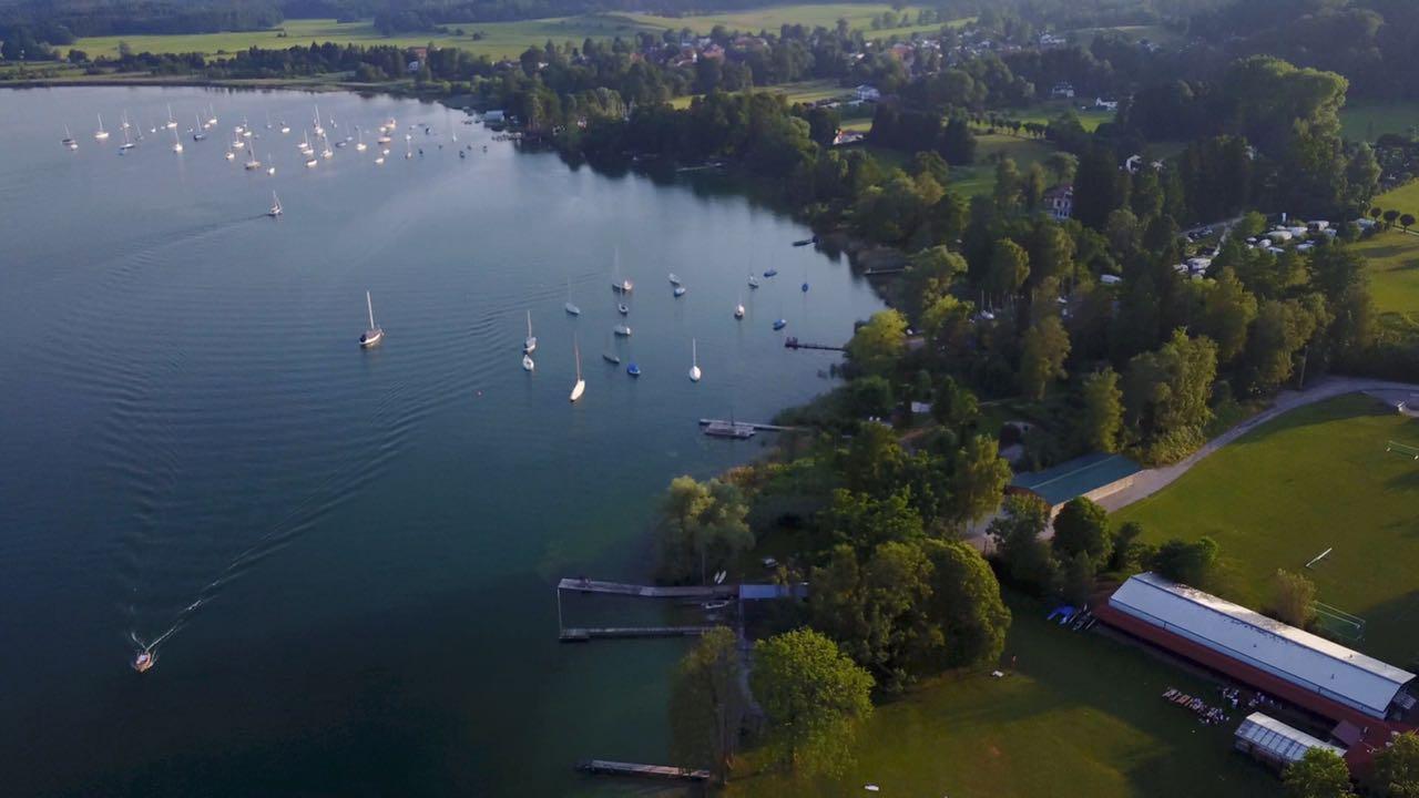 Südbad Tutzing und die neue Bootshalle